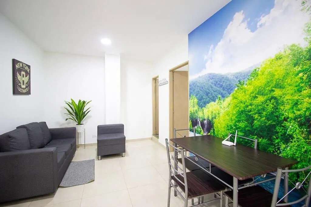 Apartmán Apartamento Renovado Cerca De Estadio 4 Medellín 0*,  Kolumbie