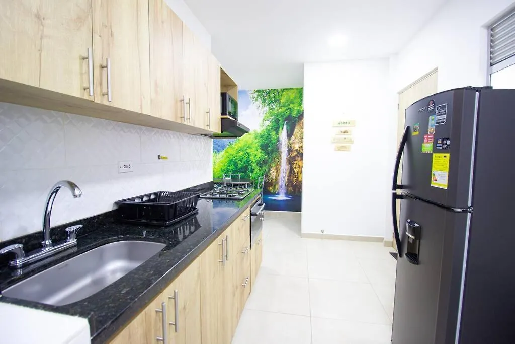 Apartmán Apartamento Renovado Cerca De Estadio 4 Medellín 0*,  Kolumbie